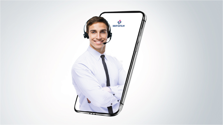 Become Vakıf Katılım's Customer Through Video Call