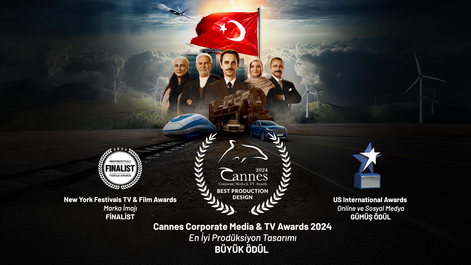 Cumhuriyet’in 100. Yılı Reklam Filmimize Uluslararası Bir Ödül Daha 