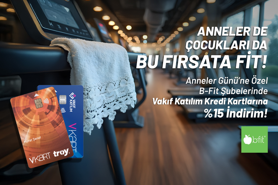 VKart ile %15 B-Fit İndirimi!
