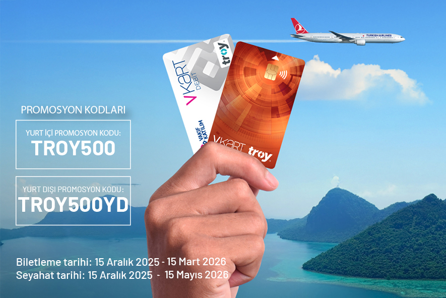TROY’la THY Biletleri 500 TL İndirimli!