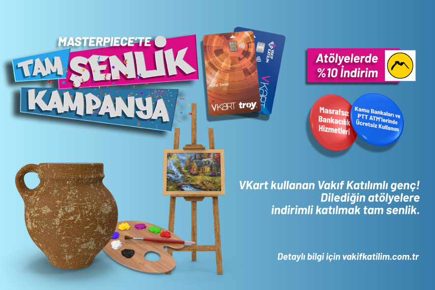 Masterpiece Hobi Atölyesi’nde %10 İndirim