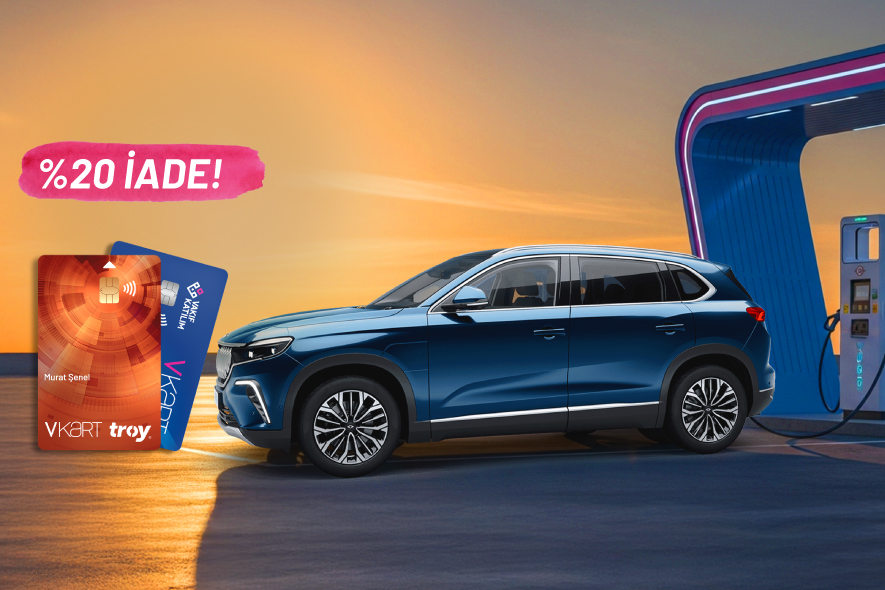 VKart ile Şarj Et, Yola Devam Et!